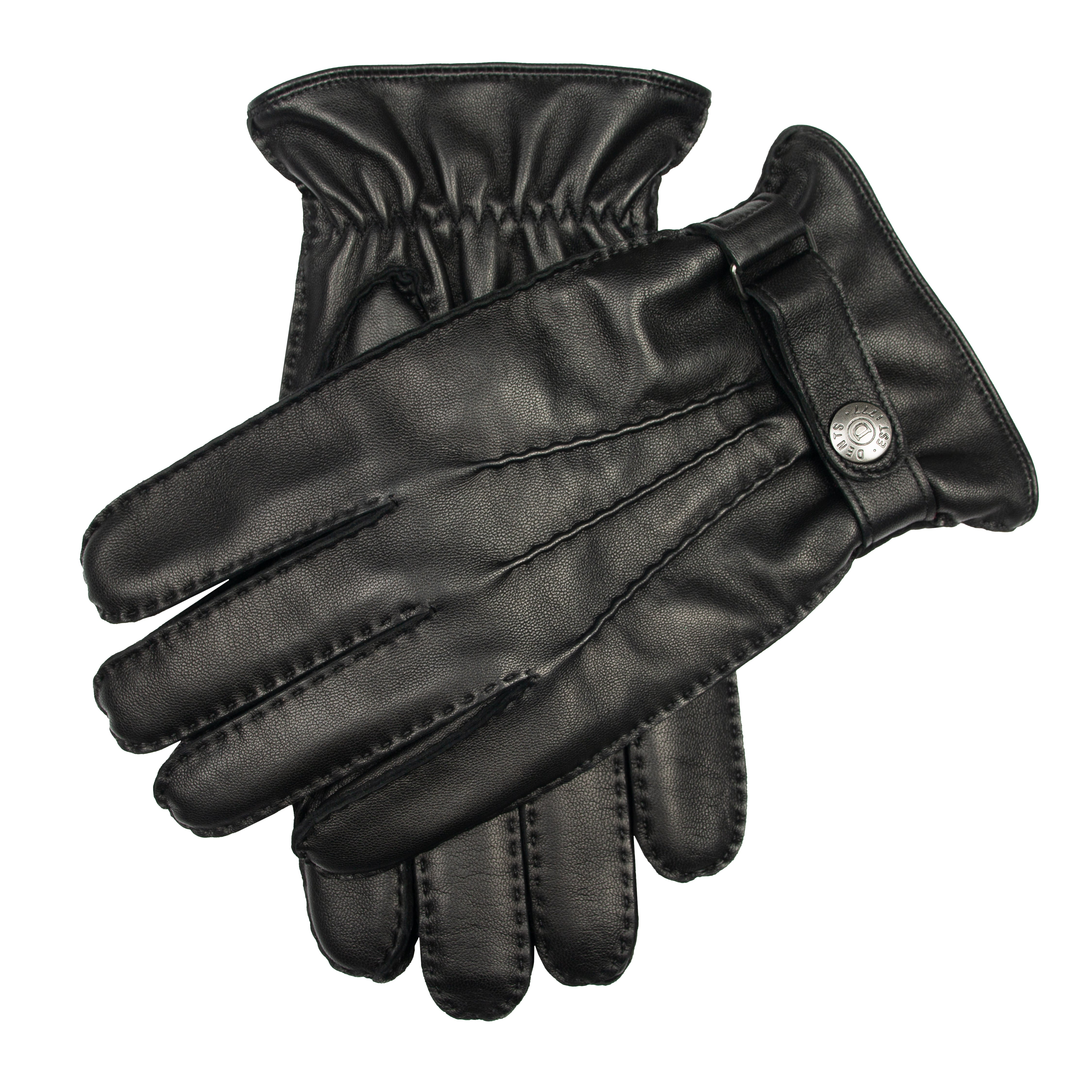 Men's Handsewn Three-Point Wool and Cashmere Leather Gloves | Dents