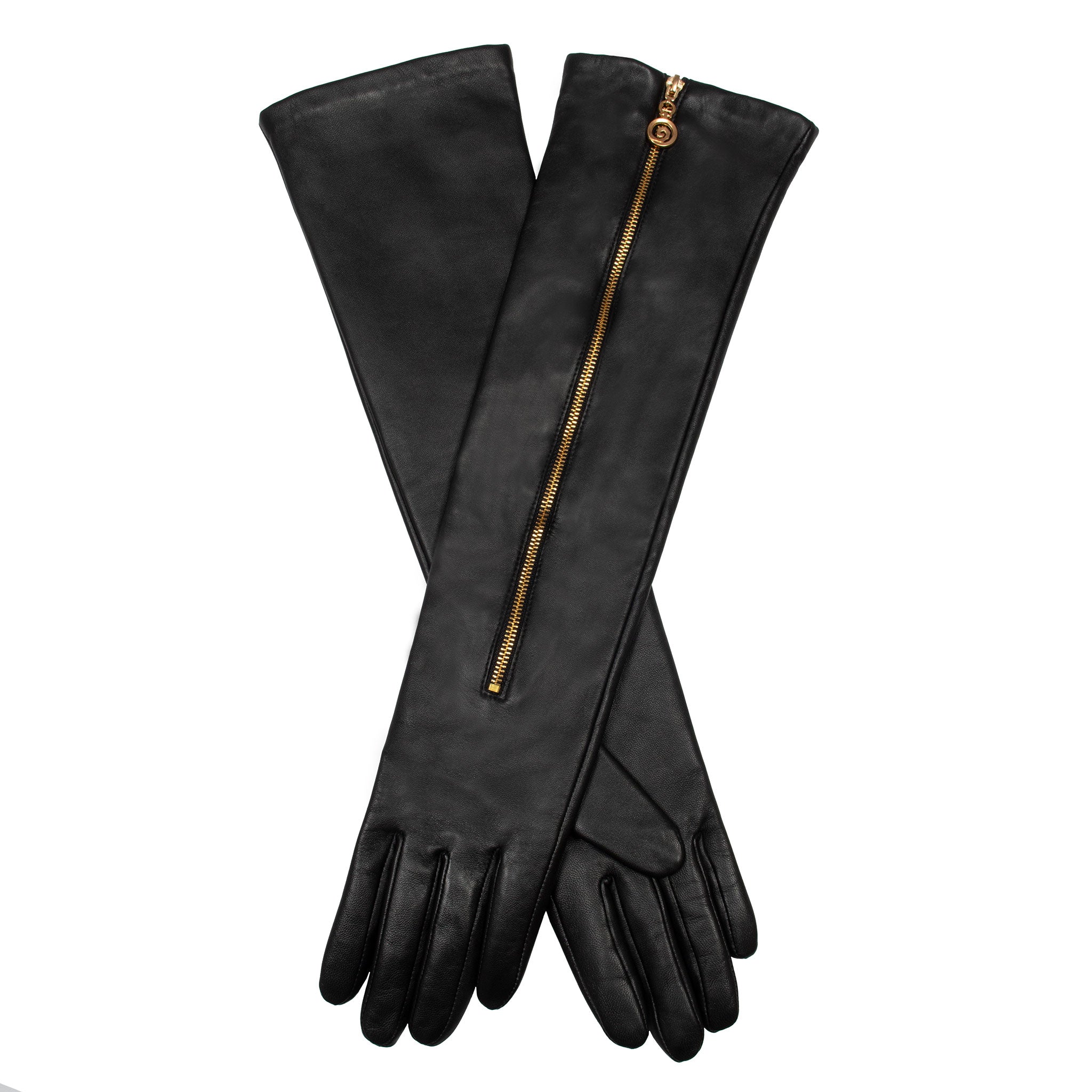 Long black gloves shop