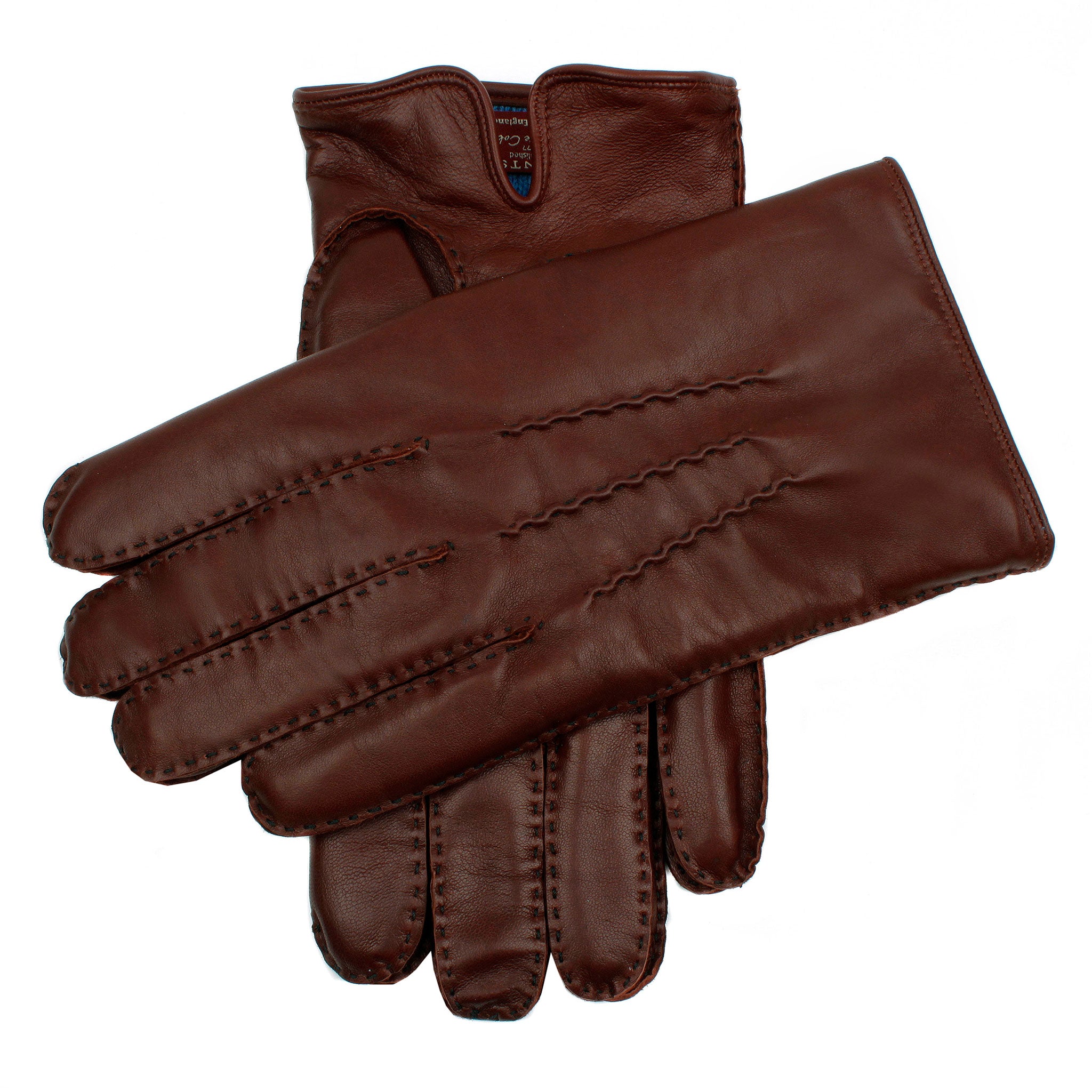 Dents cashmere lined leather gloves top