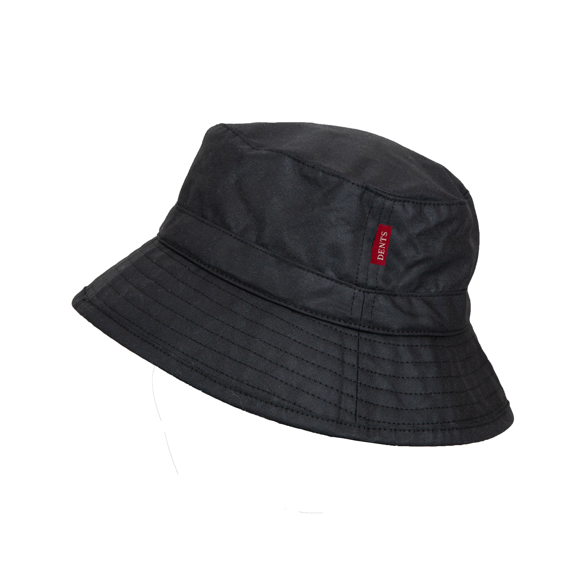 Men's Halley Stevensons Waxed Cotton Bucket Hat Dents