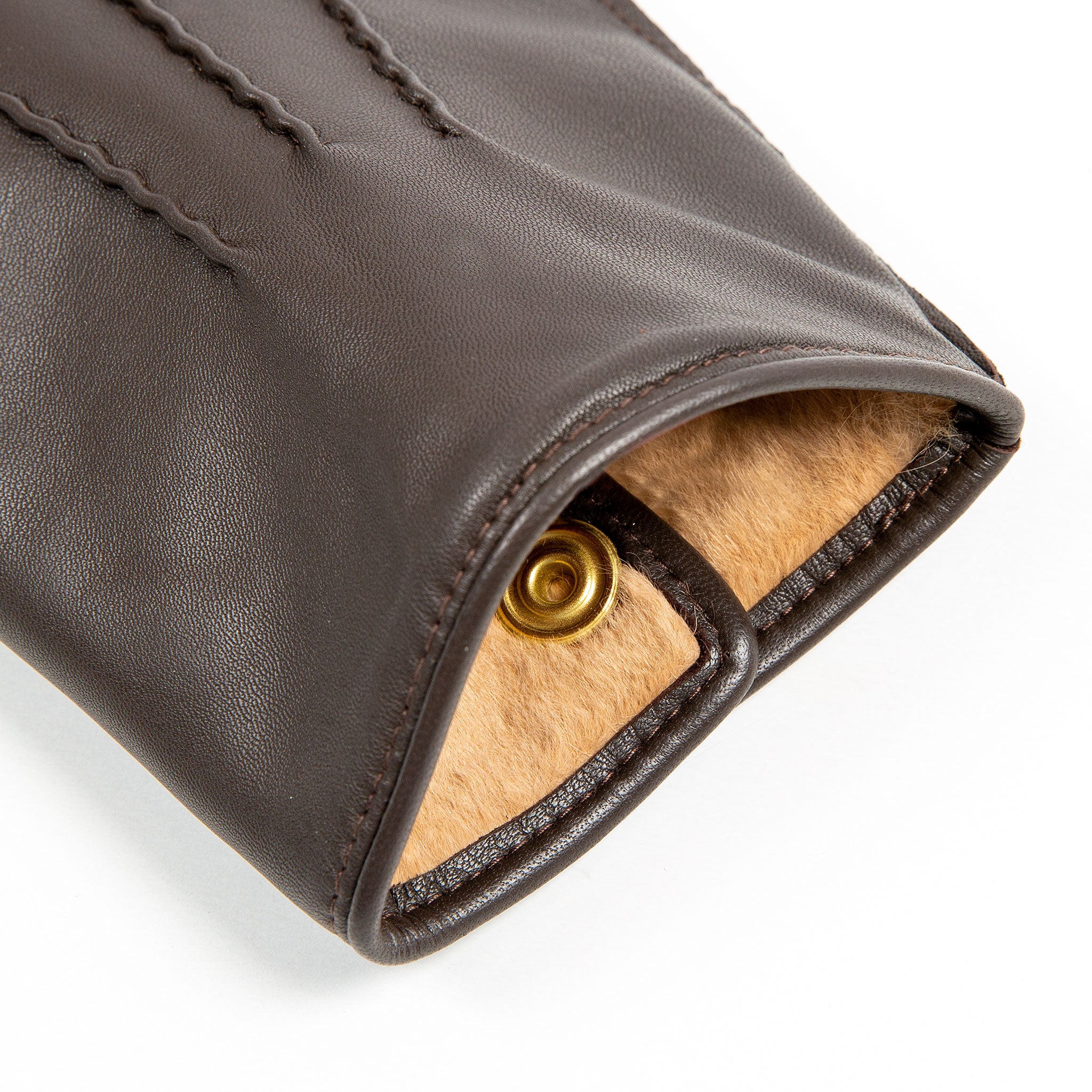 Lumley | Men's Fur Lined Leather Gloves | Dents