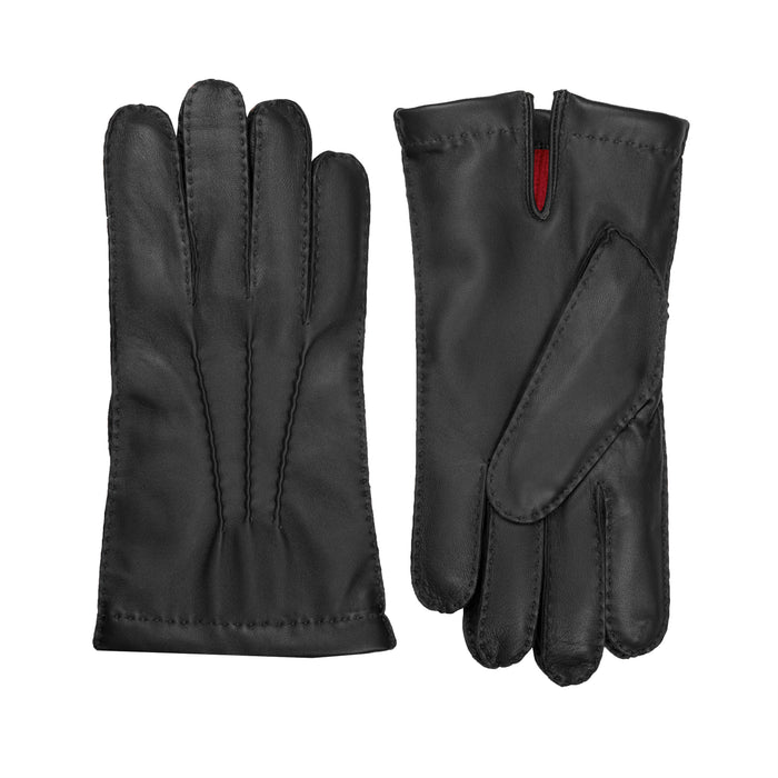 GSG SINCE 1998 Mens echte lederen handschoenen voor autorijden touchscreen schapenvacht wol gevoerd warme winterhandschoenen voor koud weer M23123, S