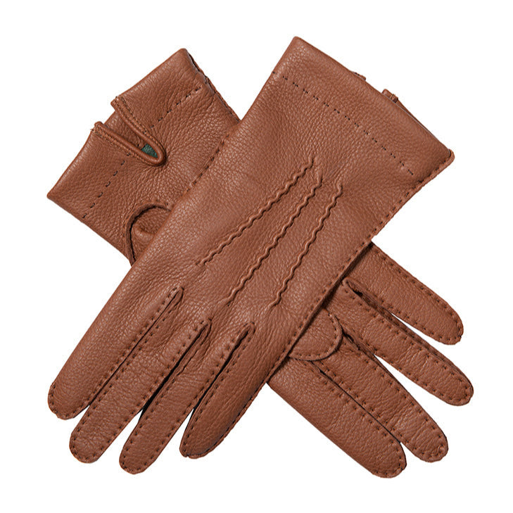A~Z 専用DENTS The Heritage Collection Men's Heritage Touchscreen Silk-Lined Leather Gloves | Dents