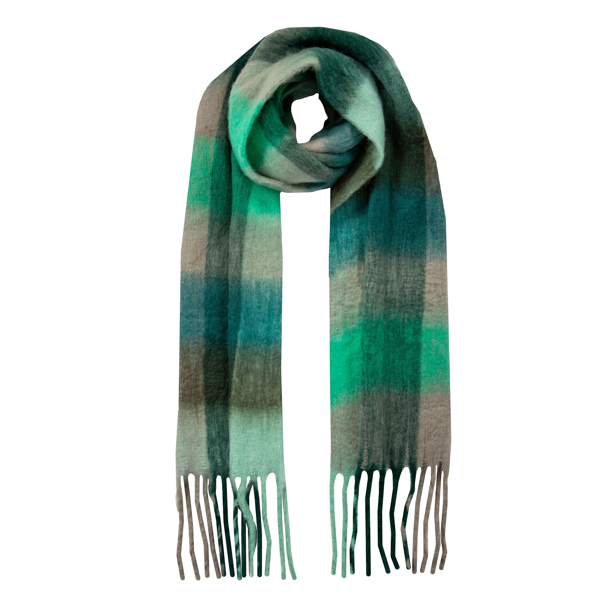 gregory ladner check blanket scarf