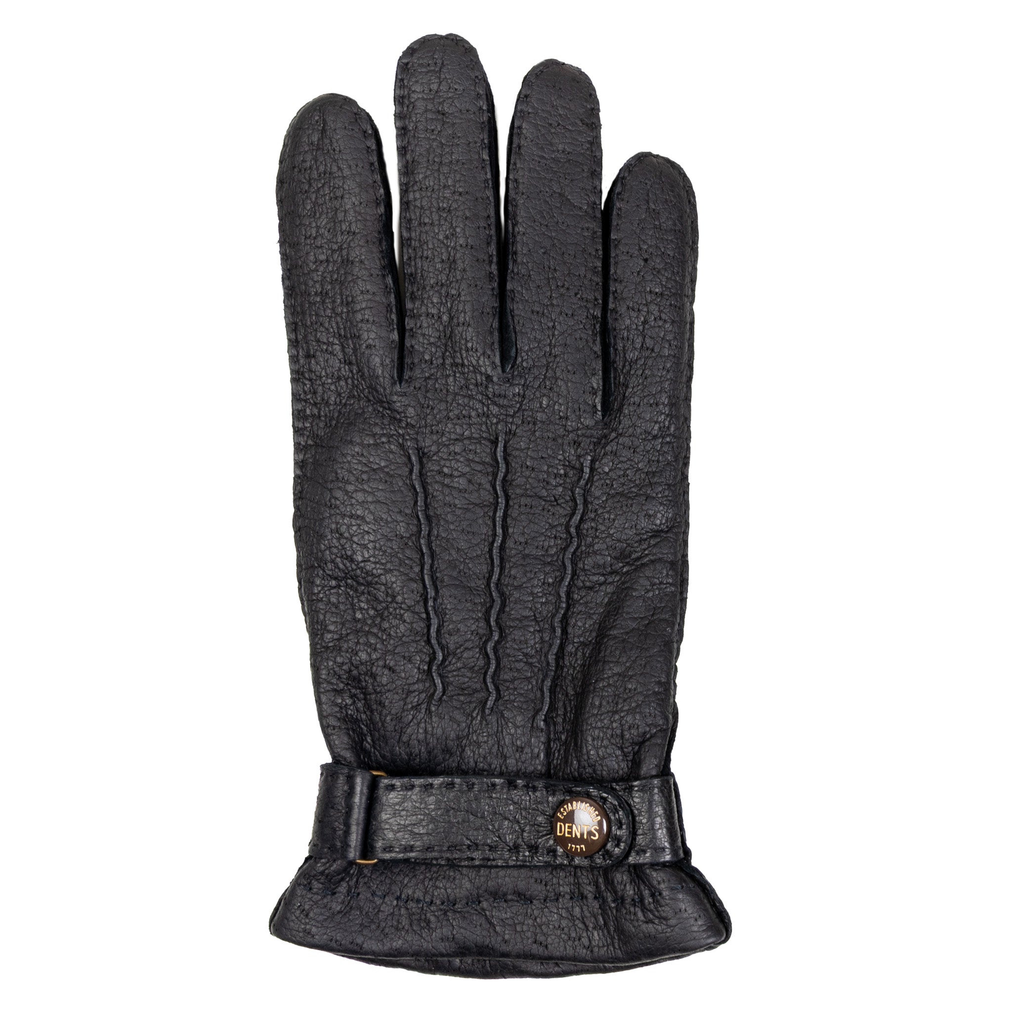Men's Heritage Handsewn Three-Point Vicuña-Lined Peccary Leather