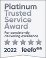 Feefo Awards Platinum 2022