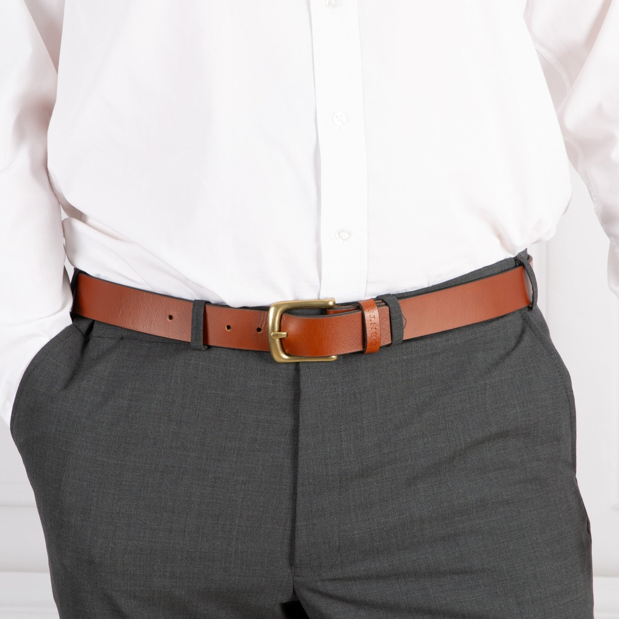 formal dress with belt men The Classified Black Leather Belt by Nickel Smart 40 inch / Black / Carbon Fiber/Leather