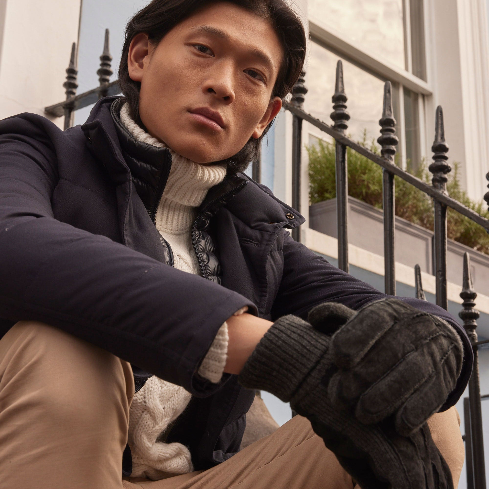 Kendal | Men's Fleece Lined Suede Gloves | Dents