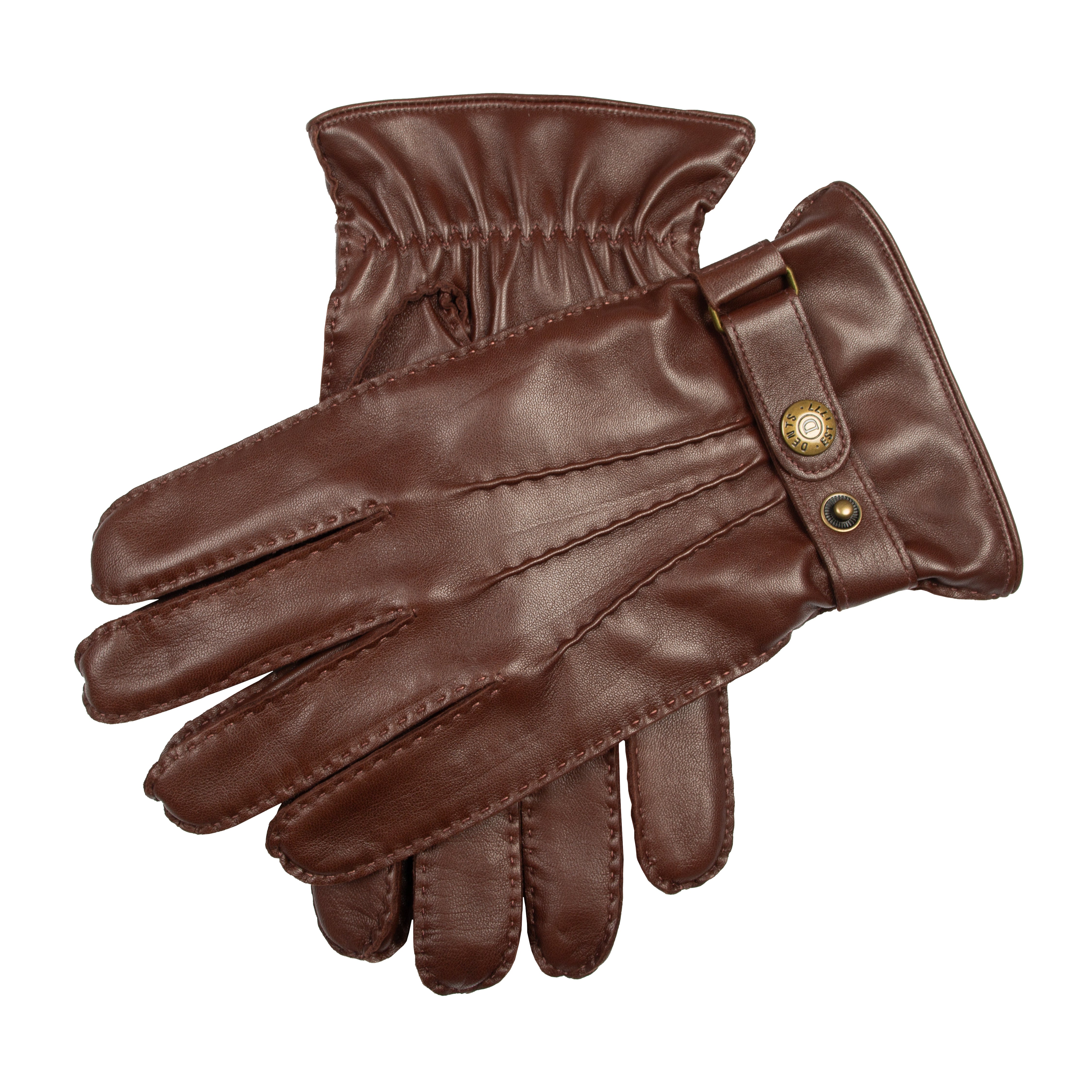 【カシミヤ】WASHABLE LEATHER GLOVES [BUSINESS] Men's Handsewn Three-Point Wool and Cashmere Leather Gloves | Dents