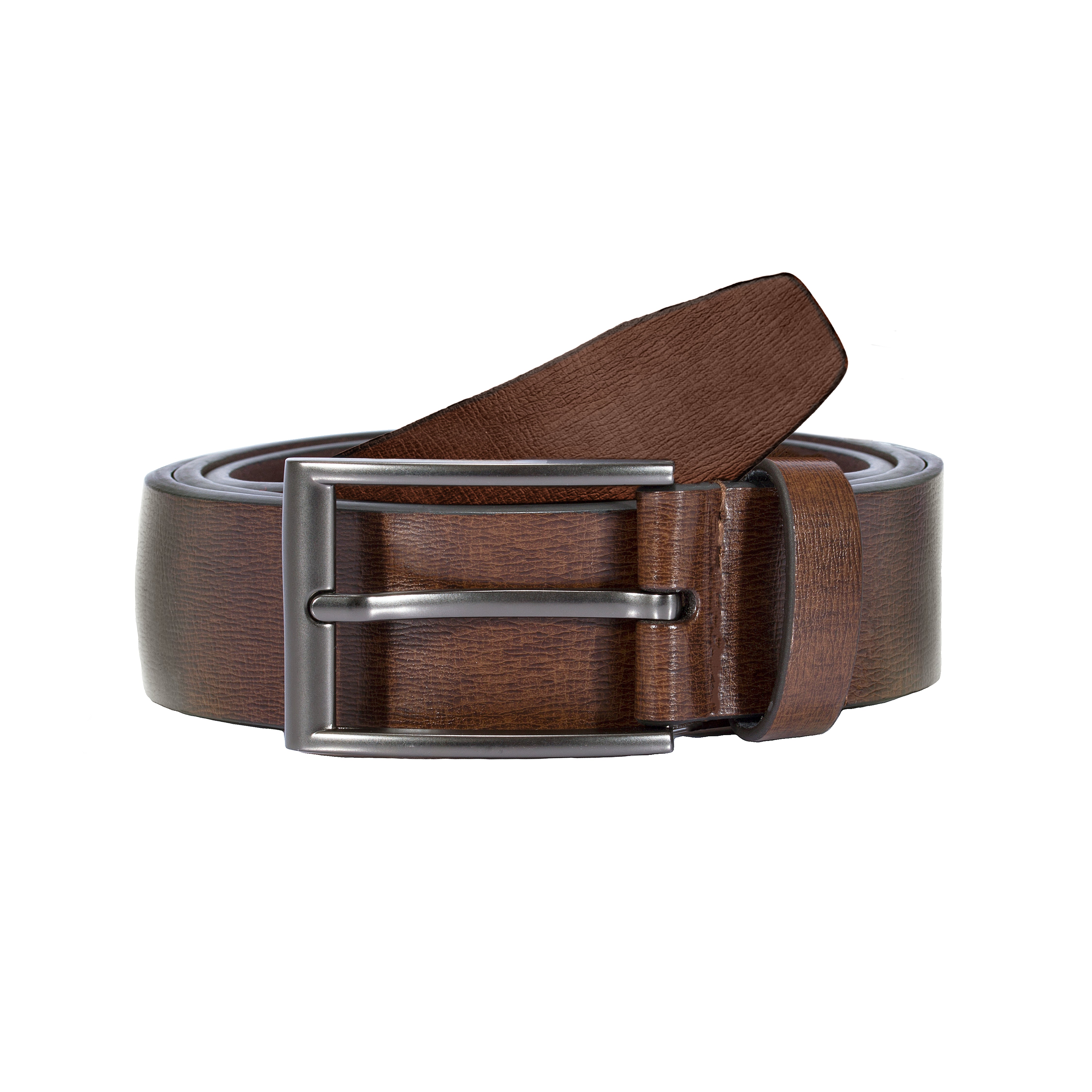 BOSS Men's Grain Leather Belt - 3.5cm Width With Branded Metal Prong Buckle, Classic Dress Belt 9 thumbnail image