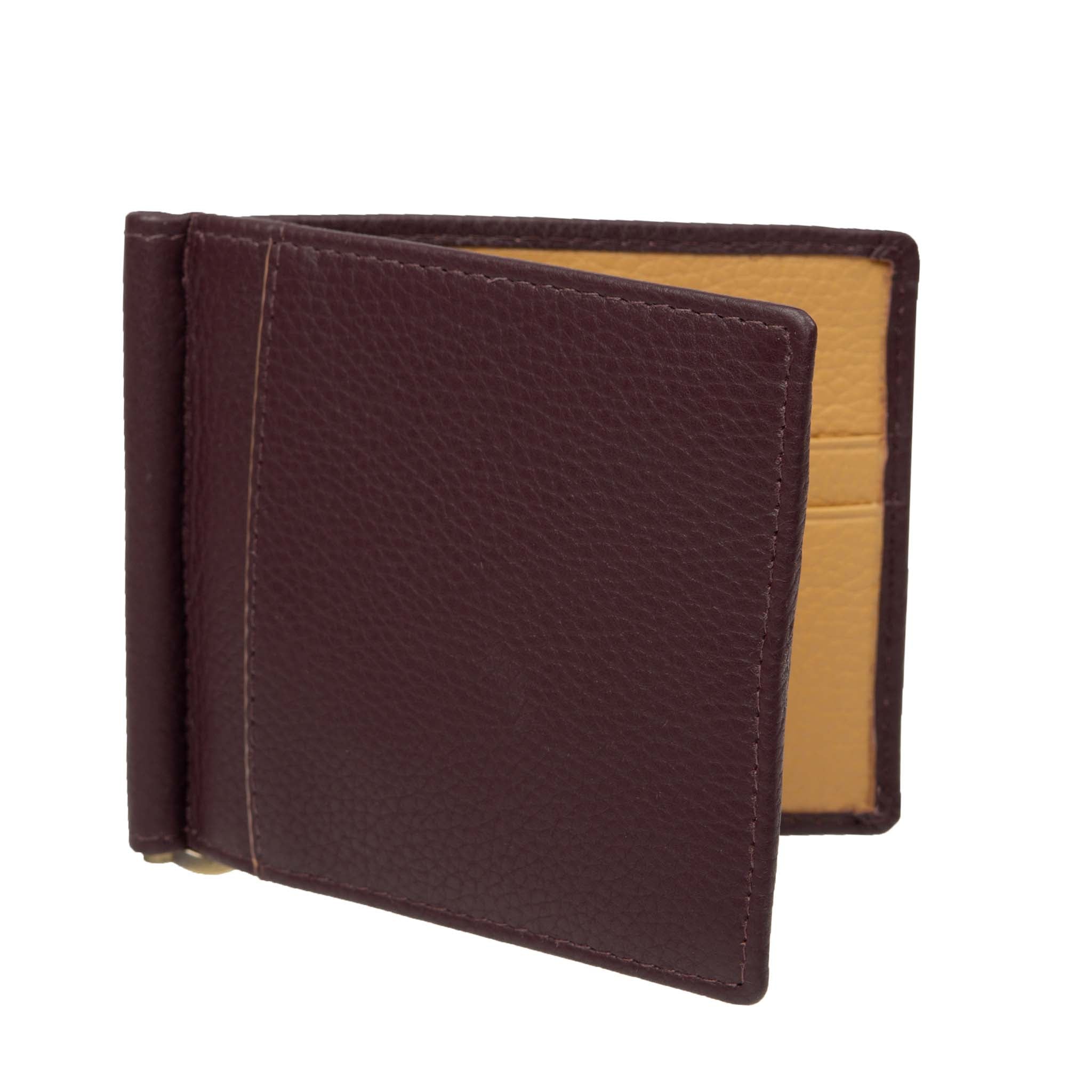 Men's Dollar Bill Money Bifold Wallet - Unique US Currency Design With Magnetic Buckle