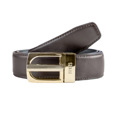 Featured Cinturones de cuero reversibles para hombre image