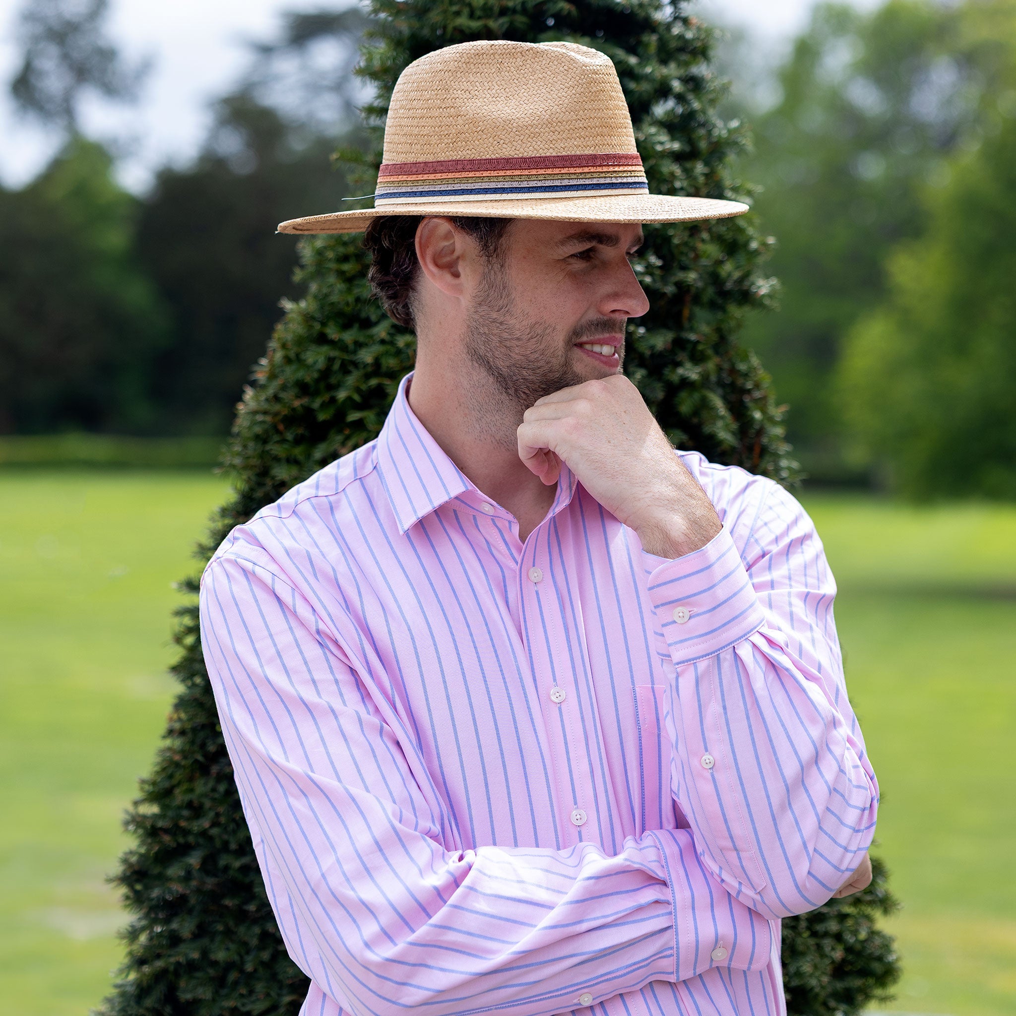 mens dress straw hats Cubana Women (White) Cuadra Mens Ostrich 100X Straw