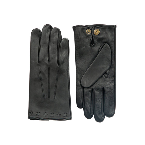 Lando | The Suited Racer x Dents Touchscreen Leather Embossed Gloves ...