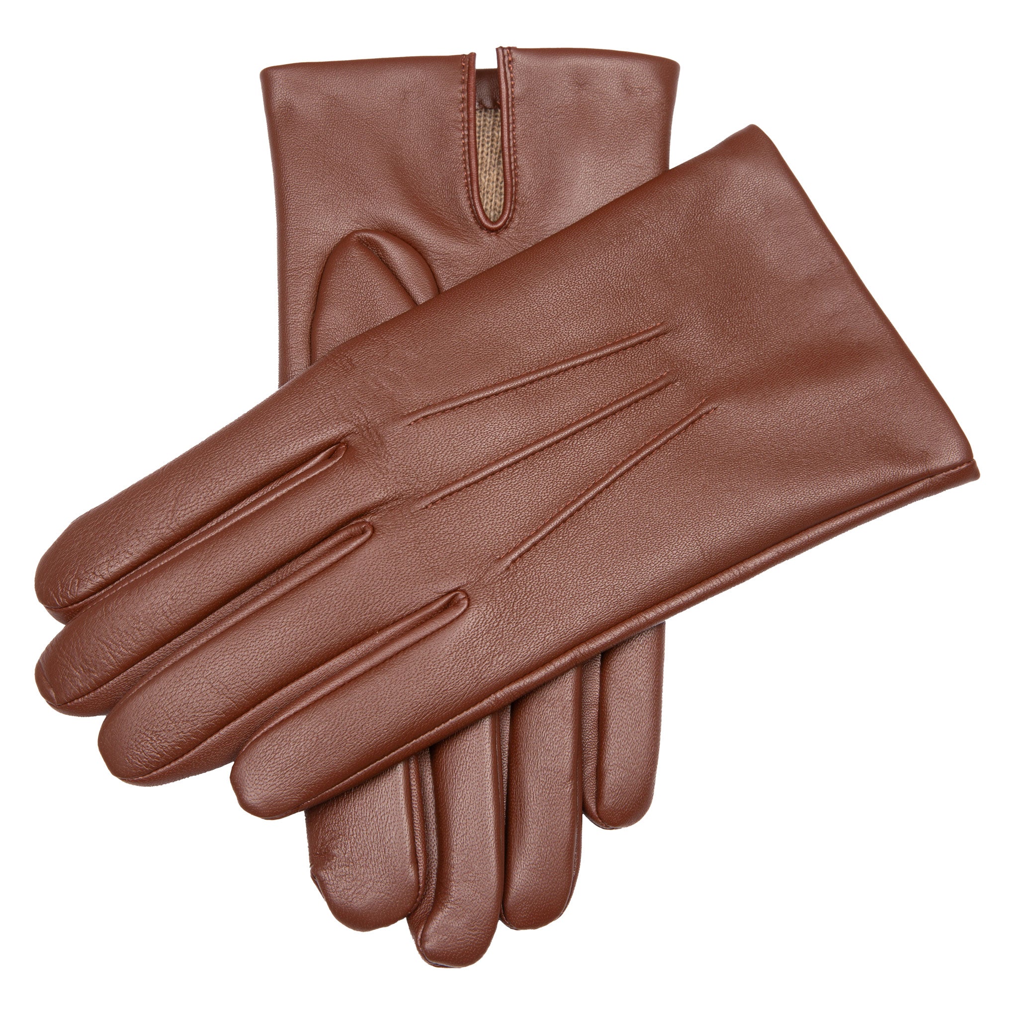 Bath Men s Cashmere Lined Leather Gloves Dents