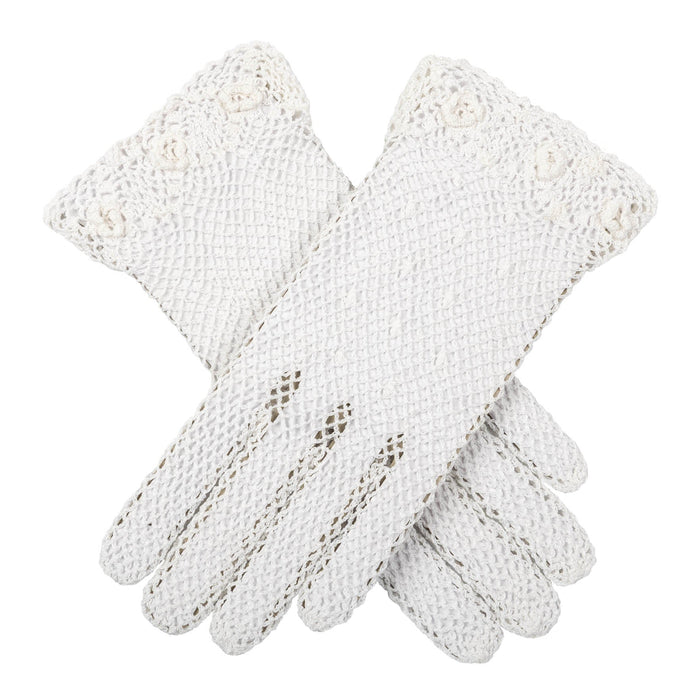 Women's Cotton Crochet Gloves | Dents Women's Cotton Crochet Gloves | Dents