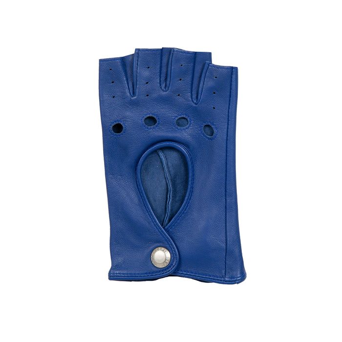 Women's Fingerless Leather Driving Gloves Dents