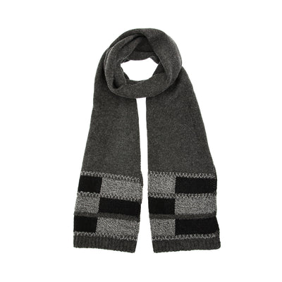 Knitted Patchwork Scarf