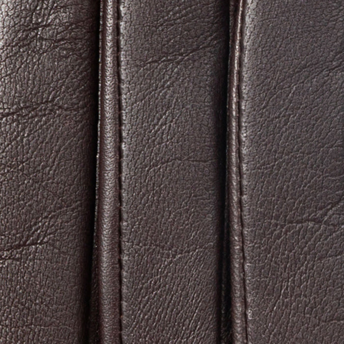 Women's Single Point Lined Leather Gloves in Mocca Fingers
