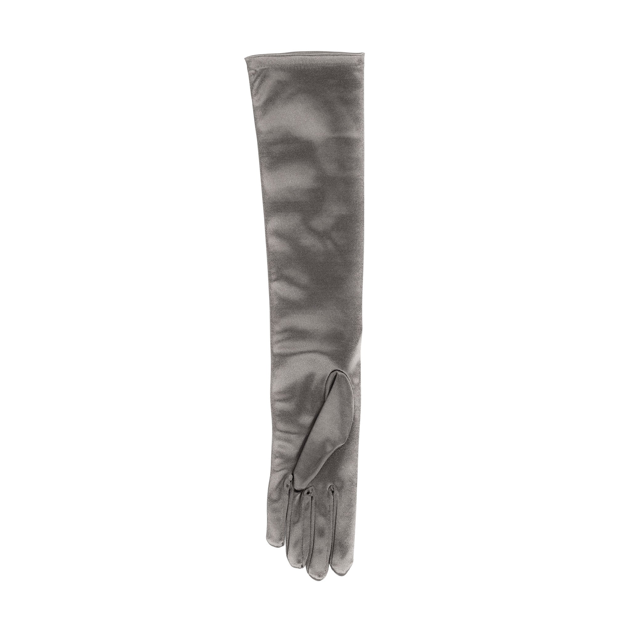Long grey gloves discount