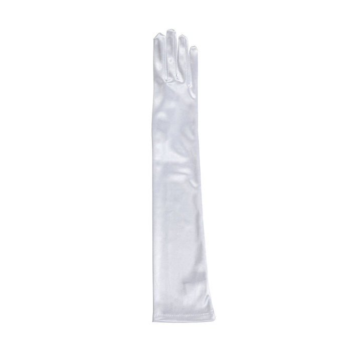 Women's Long Full Length Satin Evening Gloves Dents