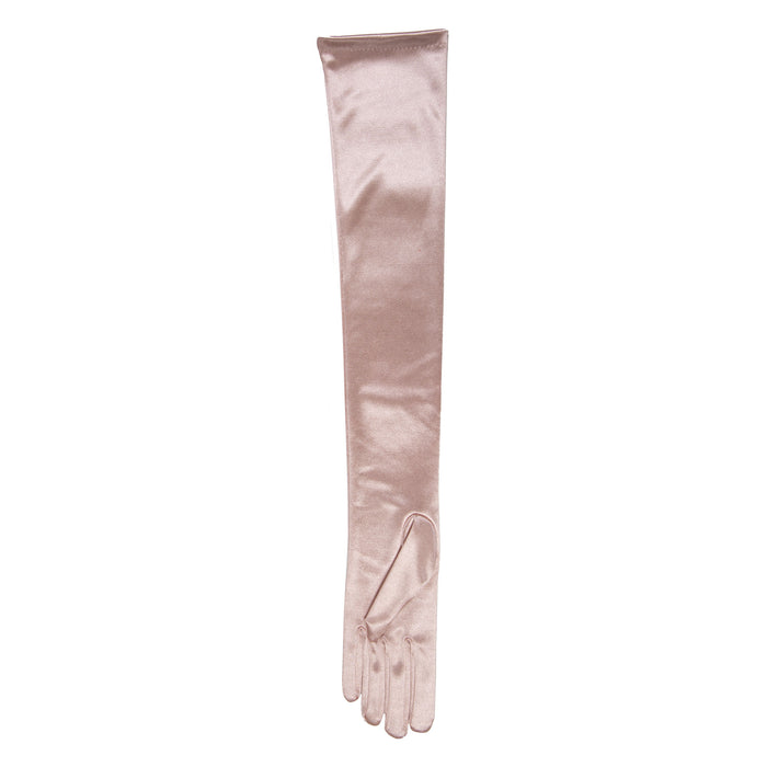 Women's Long Full Length Satin Evening Gloves Dents