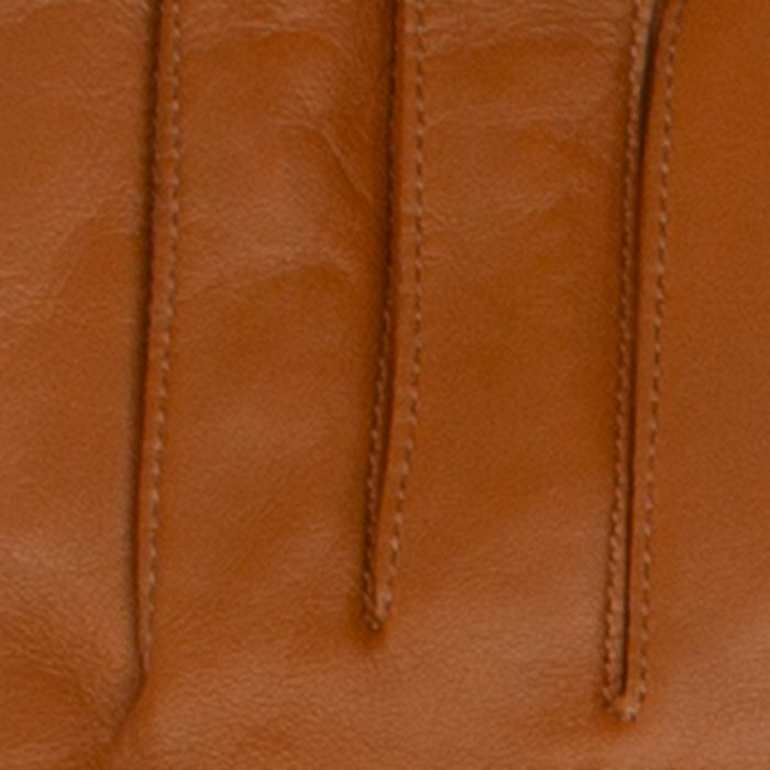 Women's Single Long Above-Elbow Lined Leather Gloves Saddle fingers