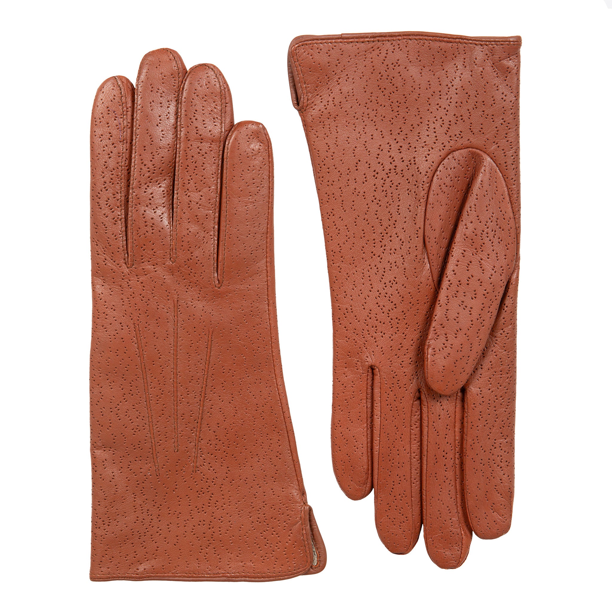 小物 DENTS PECCARY LEATHER GLOVES 8 D-BROWN DENTS PECCARY LEATHER GLOVES 8 D-BROWN