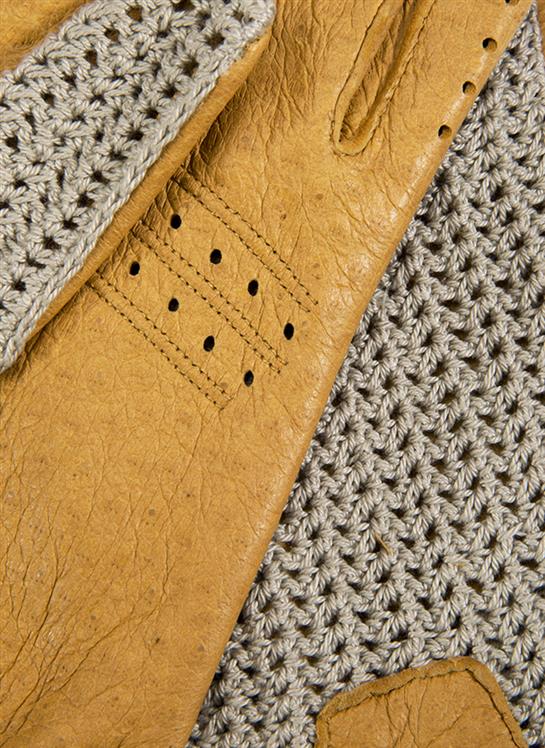 Men's Heritage Handsewn Two-Colour Peccary and Deerskin Leather