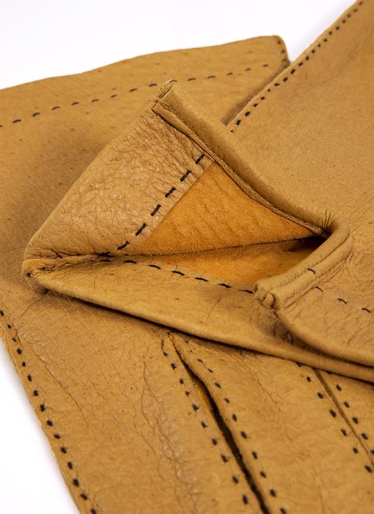 Melton | Men's Handsewn Unlined Peccary Leather Gloves | Dents Melton | Men's Handsewn Unlined Peccary Leather Gloves | Dents