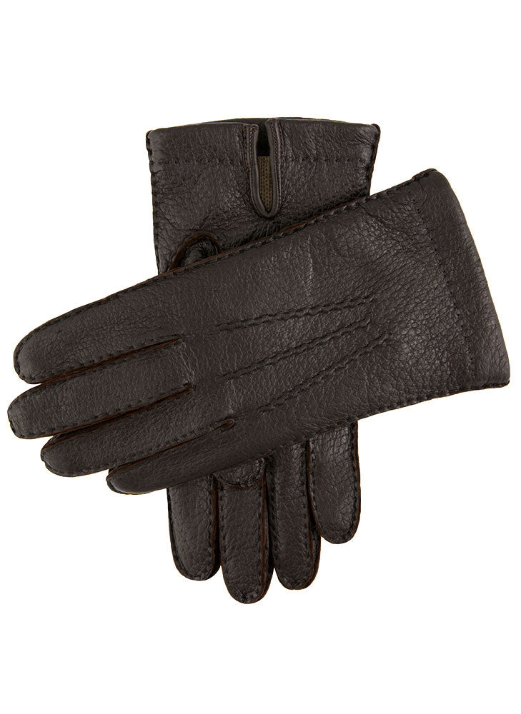 小物 DENTS PECCARY LEATHER GLOVES BLACK 8 15-1042-Bark_45f826fc-ace0-