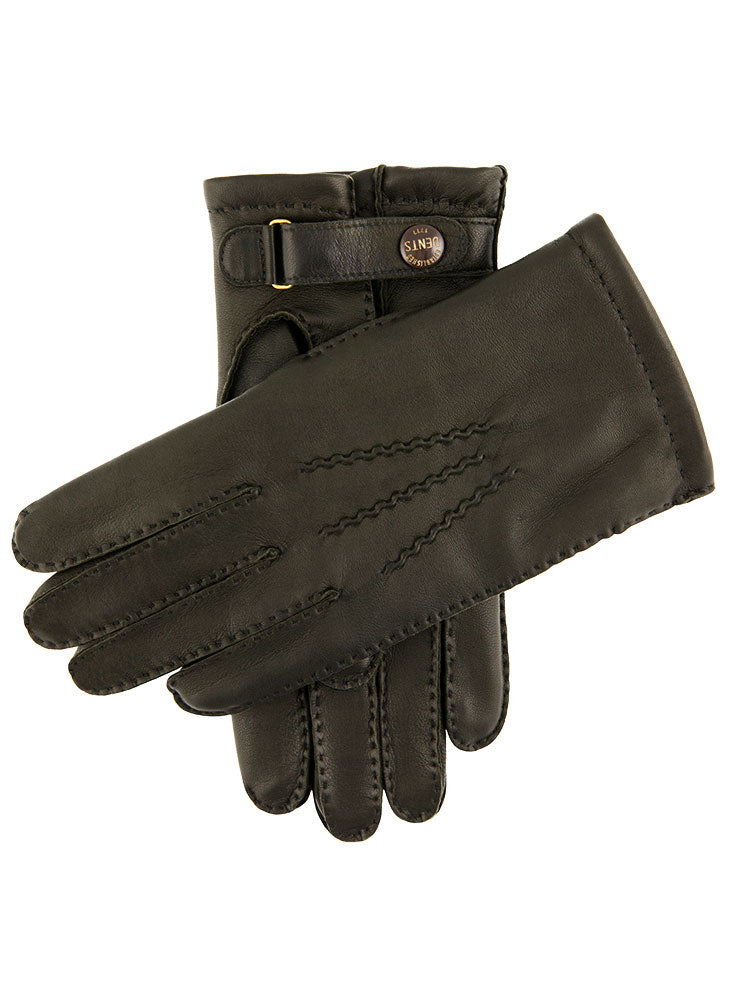 超激安 Rushton | Leather Hairsheep Lined Cashmere Handsewn Men's 小物