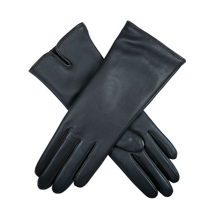 Women's Handsewn Cashmere Lined Peccary Leather Gloves | Dents
