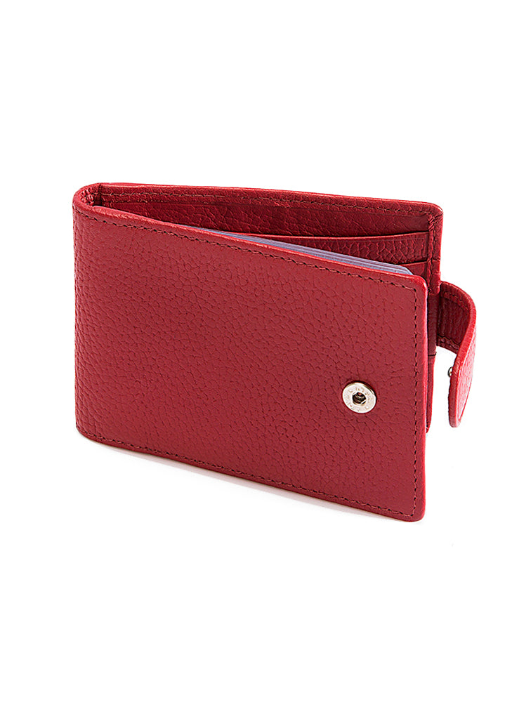 Pebble Grain Leather Credit Card Holder with RFID | Dents