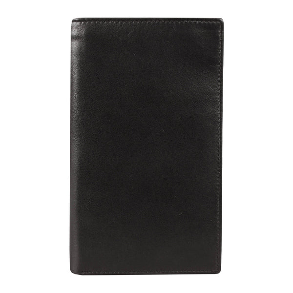 Men's Smooth Leather Jacket Wallet with RFID Blocking | Dents
