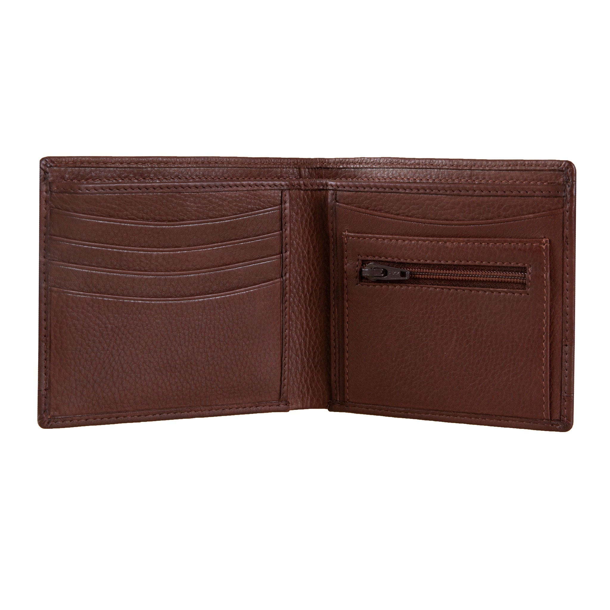 DENTS デンツ Heritage Collection Men's Pebble Grain Leather Bifold Wallet with RFID Blocking and