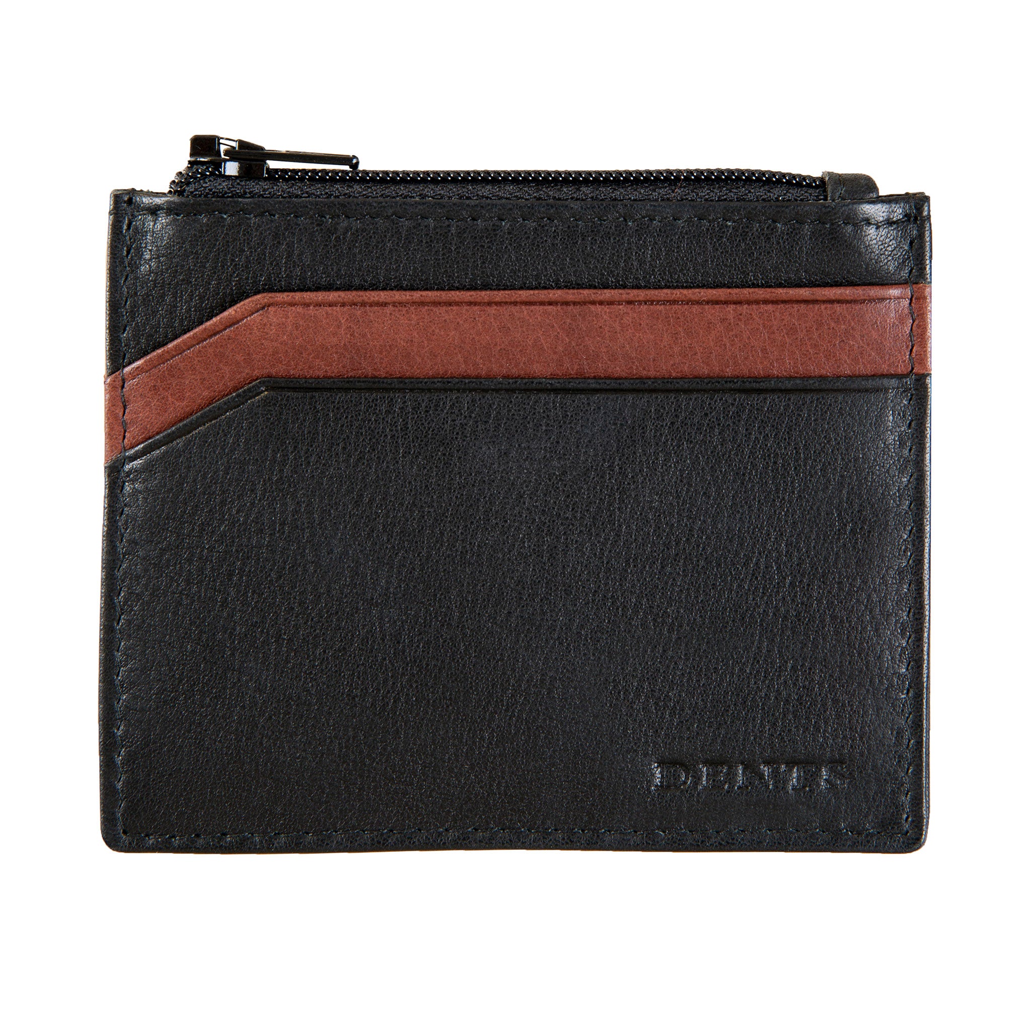 Double Card Holder In Pebble Men main image 0