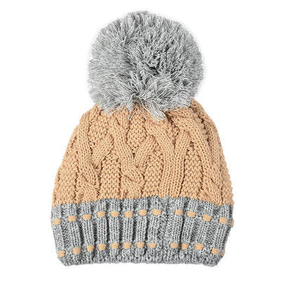 Chunky Cable Knit Hat