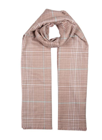 Lightweight Knitted Check Print