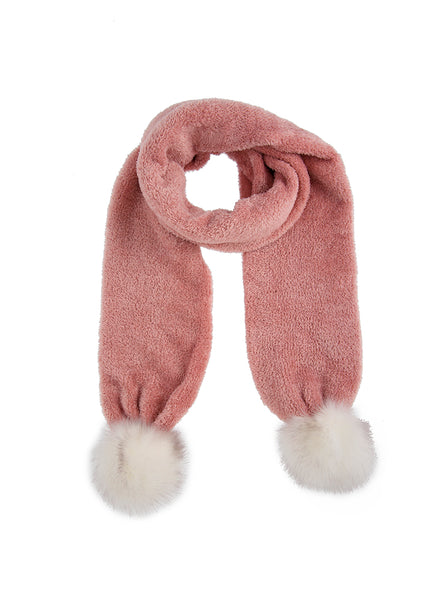 dents faux fur scarf