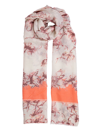 Floral Print Scarf 4