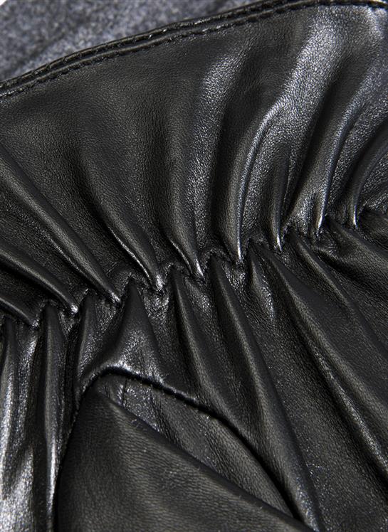 dents Guildford レザー フランネル グローブ 手袋 sizeM dents Guildford レザー フランネル グローブ 手袋 sizeM デンツ black
