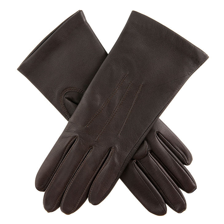 小物 DENTS leather silk globe size8 Elizabeth | Women's Silk Lined Leather Gloves | Dents