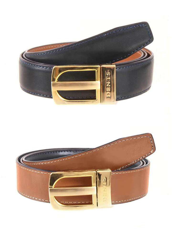 Reversible Leather Belt